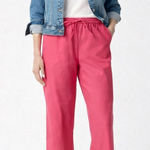 J Crew Factory Pink Straight Leg Ankle Pants Size 6 Photo 0