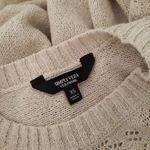 Vera Wang Simply Vera cream crocheted tank top Photo 1