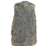matty m Women’s Vest Faux Fur Sleeveless Open Vest Tan Size XS Photo 6