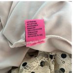 Betsey Johnson White Lace Black Polka Dot Dress 3/4 Sleeve Pretty Y2K Fairy 10 Photo 11