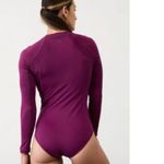 Athleta Size L Sun Shield One Piece Rashguard Swimsuit Purple 823805 Photo 1