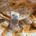 Pitusa Petite White Papaya Printed Babydoll Mini Dress Orange Size undefined Photo 7