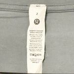 Lululemon Size 2 Grey Back In Action V-Neck Long-Sleeve Shirt Photo 2