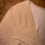 Cupshe Shimmer Lollipop Twist Glittery Gold Crop Top Photo 12