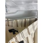 Lulus NWT  High Rise Stripe Relaxed Fit Pant Size Medium Photo 2