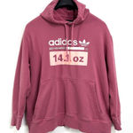 Adidas Originals Built For Purpose Kaval Hoodie Womens 2XL Pink French Terry Pink Size XXL Photo 0