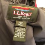 L.L.Bean VTG Zip Up Red black hooded Bomber puffer jacket streetwear oversize. Measurement in pics Photo 3