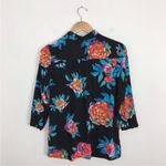 Anthropologie Maeve Woodland Walk Floral Button Down Blouse Sz. 6 Photo 3