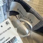 Adelyn Rae Off-Shoulder Gingham Plaid Dress Cutout Back A-Line Size Medium NWT Photo 12