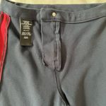 Boom Boom Jeans Navy Chino Stretch Pants with Red Stripe Photo 6