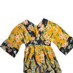 Anthropologie Printed V-Neck Maxi Dress Size: 2P Photo 4