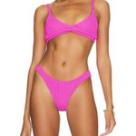 Good American Always Fits Twisted Top in Hawaiian Pink001, size 0 Photo 1