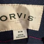 Orvis  Women Teton Flannel Shacket M Pink Buffalo Plaid Fleece Lined Shirt Jacket Photo 5