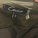 Cecico  Military Utility Jacket Olive Green Star Studs Embroidered Western Photo 3