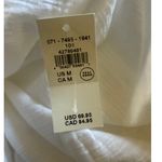 Aerie  White Boho Crochet Bodice Midi Dress Sleeveless Flowy Summer Beach M NWT Photo 8