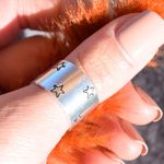 Star Thick Ring Silver Photo 0