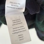 Rails  Hunter Midnight Forest Plaid Button Down Long Sleeve Blue Green Lagenlook Photo 9