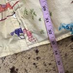 MOTHER Horse The New To Town Shirt Dress Size Medium Western Yellow Photo 9