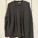 Anthropologie MOTH  Merino Wool Baby Alpaca Open Front Cardigan Grey Size Small Photo 0