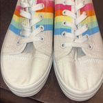 Sole Mates Colorful Rainbow Sneakers 7/8 Photo 4