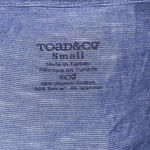 Toad & Co  Women’s Nena Short Sleeve Dress Size Small in Blue Photo 2