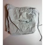 EXPRESS  Bleus Womens Cotton Blend‎ Cargo Shorts Casual Drawstring Size 3/4 Photo 6
