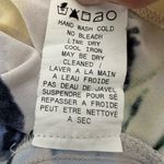 ABS Allen Schwartz ABS Mini Dress Floral Bodycon Colorful Stretch Boat Neck 3/4 Sleeve Womens XS Photo 8