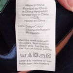 J.Crew Striped Crewneck Sweater Navy Blue Rainbow Preppy Lightweight Size S Photo 2