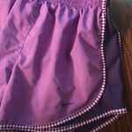 Nike Purple w/gingham print  Dri Fit Running Shorts Photo 1