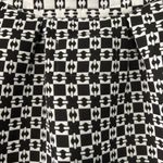 Live a Little Vtg Black White Quilted Button Cuff Jacket Women XL Bold Career Photo 2