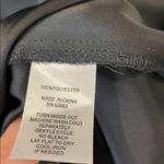 NICOLE MILLER NY long black bow front strapless slit up back sexy dress size 8 Photo 6