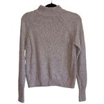 Abercrombie & Fitch Light Pink Marled Mock Neck Pullover Sweater Photo 4
