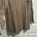 Jeanne pierre Cable Knit Brown Sweater Photo 2