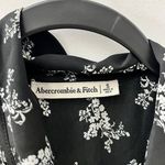 Abercrombie & Fitch Floral Black Long Sleeve Dress Photo 2