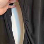 NWOT | New‎ York & Company women’s black stretch cinched long sleeve blouse XL Photo 3