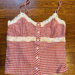 Kirious  Gingham Crop Top Photo 0
