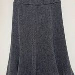 Interplay Couture Gray Herringbone A Line Fully Lined Skirt Size 6 Workwear Photo 0