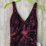 Sequin Hearts Size 1 Red Embroidered & Red Sequin Over Black Mesh Mini Dress Photo 2