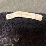 ZARA Trafaluc Collection Black Spaghetti Strap Sheer Lace V-Neck Cami Bralette L Photo 5