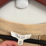 Olí & halo neutral sleeveless patch work Bohemian maxi dress sz M Tan Size M Photo 4