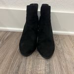 Black Suede Short heel boots, Women’s size 9 Photo 1
