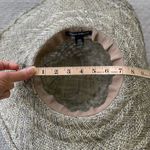 Banana Republic Sage Green Woven Straw Beach Sun Hat Size S/M Photo 5
