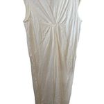 Free People Beach Cream Size XS 100% Cotton Unfinished Hem Maxi Cover-Up. Photo 0