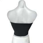 Urban Outfitters  Black Rib Knit Sleeveless Strapless Crop Tube Tank Top Size S Photo 1