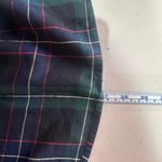 Gap Y2K Women’s Button Down Shirt Size L Holiday Tartan Plaid Green Red Pleated Photo 8