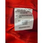 VERO MODA Liz Carlos Wide-Leg Pants Red w/ Floral Belt NWT Women’s Medium Photo 4