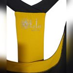 Lola athletic/yoga/tennis tank dress . Gray and canary yellow. Size L Photo 2