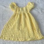 Bucket List Womens NWT Yellow Bubble Dress Sz Made in USA Preppy Clean Girl Size M Photo 0