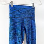 Lululemon High Times Pant (Full-On Luxtreme) Life Lines Cerulean Blue Black 2 Photo 9