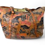 Patricia Nash Tote Shoulder Bag “Vintage Patch” Old World Traveler Collection Photo 1